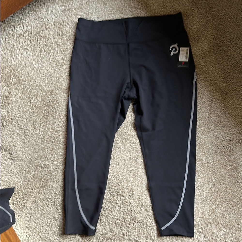 Peloton Black Leggings Athletic Fit